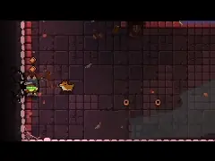 Using a Blank to open a cracked secret room entrance