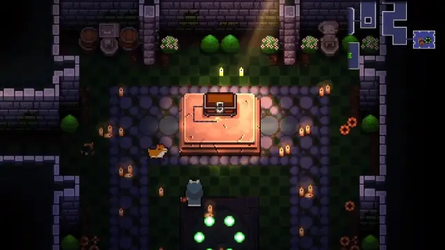 Chest with a lit fuse